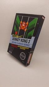 NES - Donkey Kong 3 - Box Cover ONLY