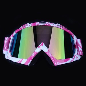 colourful ski goggles