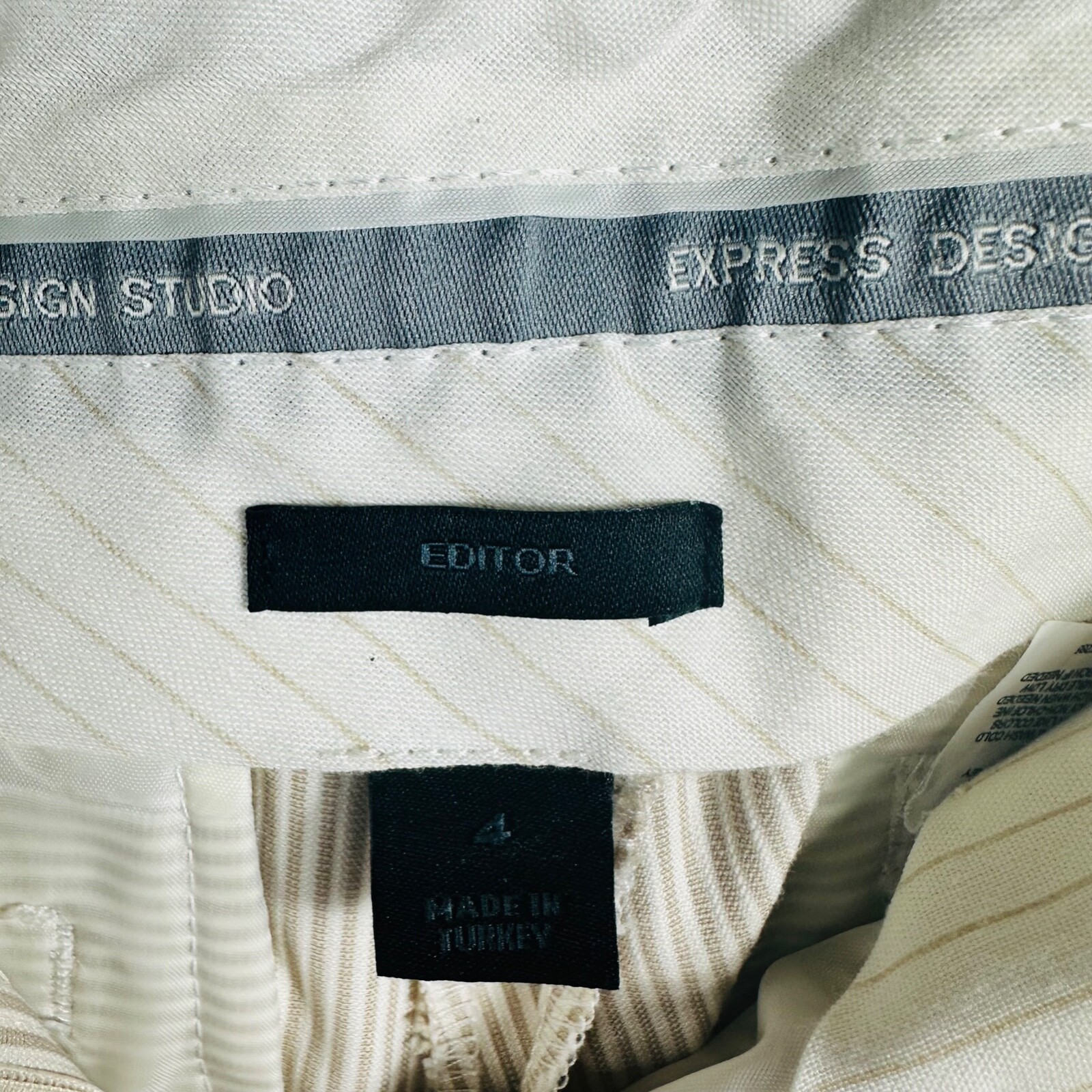 Express Design Studio Editor Cropped Pants Women … - image 4