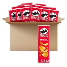 Pringles Original Potato Crisps Cans 5.2oz (149g) - Pack of 14