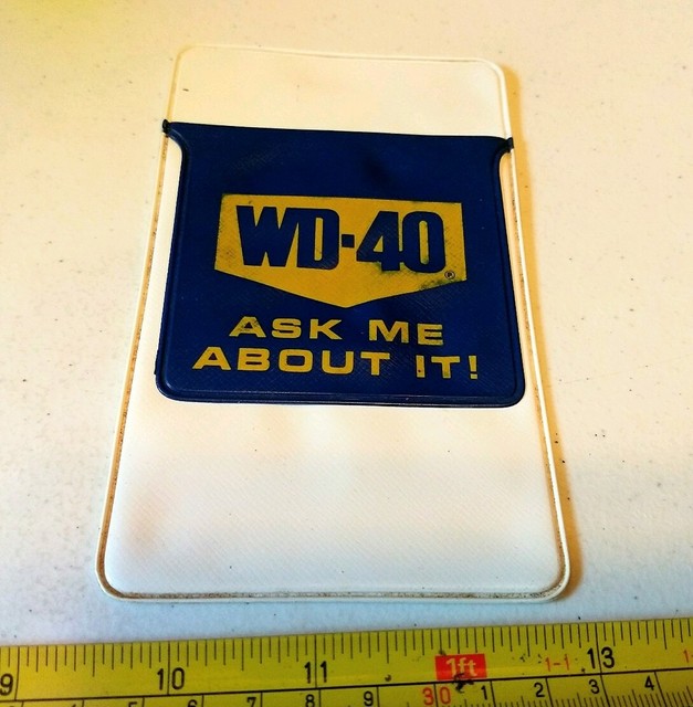 Vintage WD40 Advertising Pocket Protector eBay