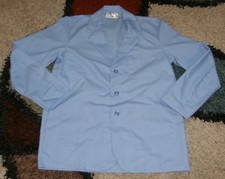 Best Medical Woman L/S Staff Lab Coat 3 pocket Blue 30" Length Size XS 32 