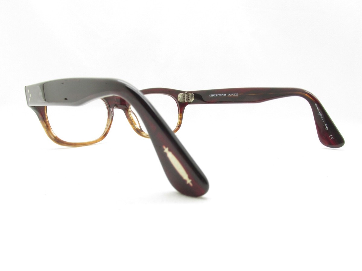 OLIVER PEOPLES OV 5252 1224 HORN RIM EYEGLASSES FRAMES ITALY 50-18 