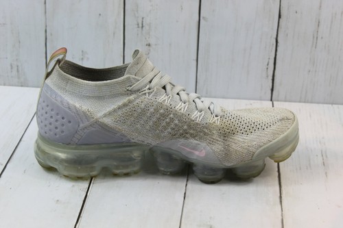 Nike Air VaporMax Flyknit 2 Sneakers Donna Taglia 8 Rosa Platino LEGGI 942843-011 - Foto 5 di 11