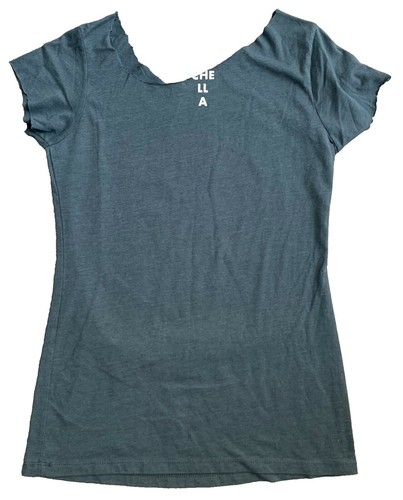 Coachella Music Festival Women's Blue T Shirt, XS (Modified) - Picture 6 of 7