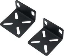 2Pcs Adjustable Rack Ears Rack Mount Kit for 17.3 Inch Wide Switches