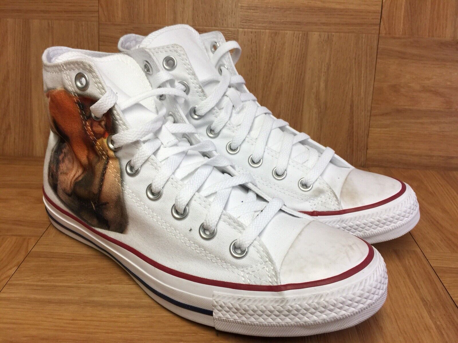 RARE🔥 Converse Chuck Taylor All Star Custom English Bulldog Print 8 Men's Shoes | eBay RARE🔥 Converse Chuck Taylor All Star Custom English Bulldog Print 8 Men's Shoes | eBay