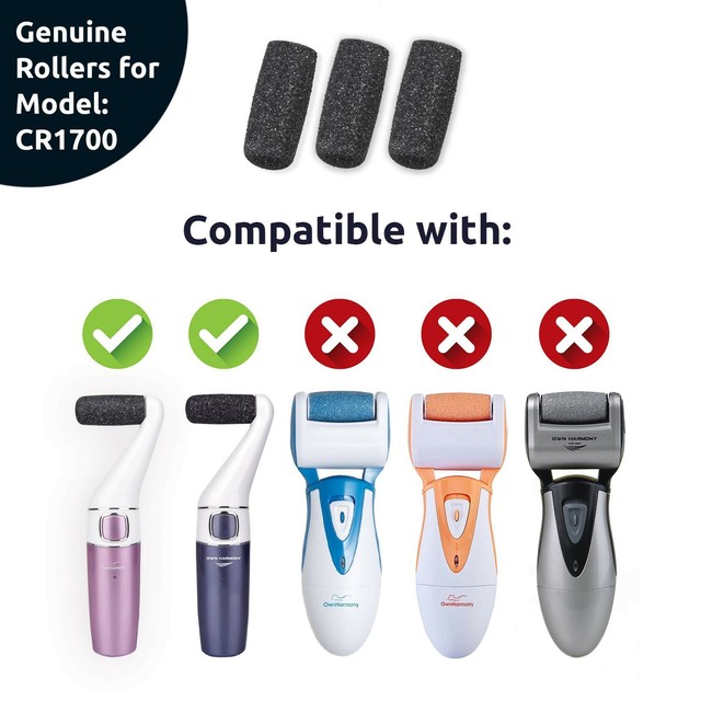 Electric Foot Callus Remover Rechargeable Own Harmony Professional