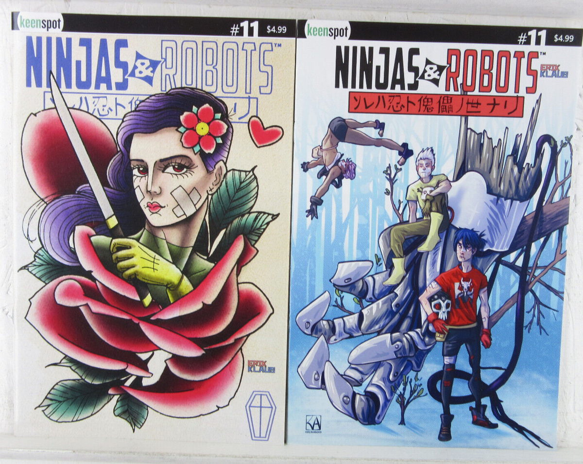 NINJAS & ROBOTS #11 * Keenspot Comics Lot * 2021 Variant - B C | eBay