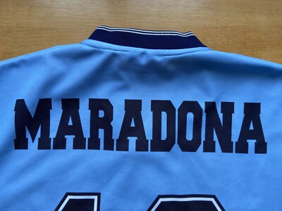 ARGENTINA 2001 SHIRT JERSEY OPEN SPORTS FAREWELL DIEGO MARADONA