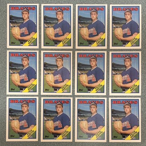 1988 Topps Traded 111T Pete Smith Rookie Card Lot Of 12 EBay