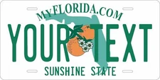 Florida 2003 License Plate Personalized Custom Car Auto Bike Moped Motorcycle