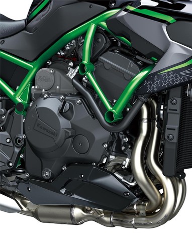 New Kawasaki Motorcycle Z H2 SE Supercharged Naked Black Green SAVE £2000 - Picture 15 of 22