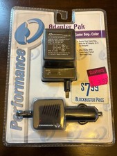 Performance Charger Pack AC Adapter / Car Charger for Gameboy Color NEW SEALED