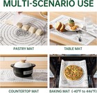 Large Baking Mat with Measurements, Non-slip and Reusable, for Kitchen Counter  — photo 3