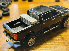 1/64 Scale 3D Printed Tool Boxes 3 In A Pack Greenlight/M2/autoworld Chrome