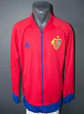 FC Basel 1893 Jacket Football Training Mens Tracksuit Full Zip