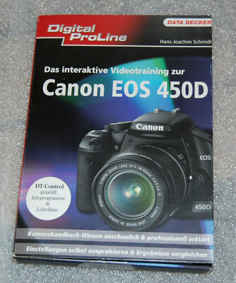 Digital ProLine   Das interaktive Videotraining zur Canon EOS 450D *NEU + OVP*
