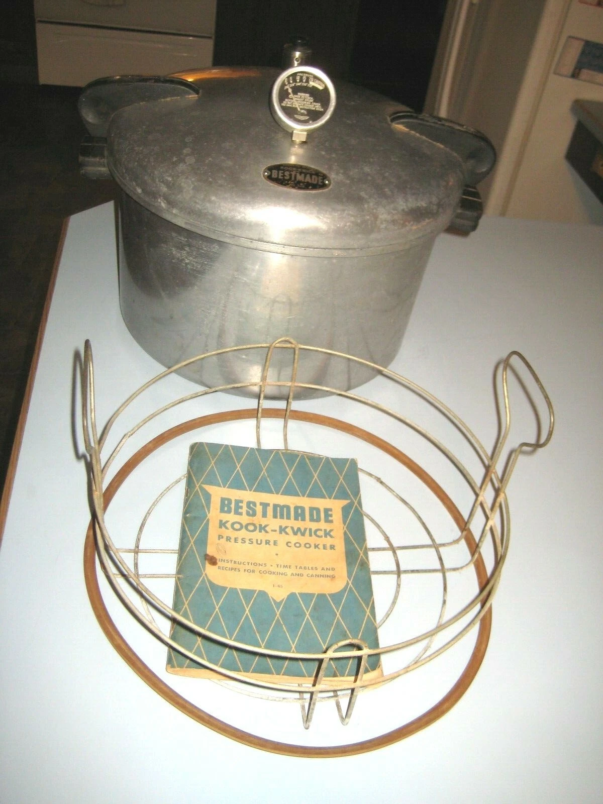 Vintage BestMade Best Made Kook Kwick Pressure Cooker Canner No. 7-16