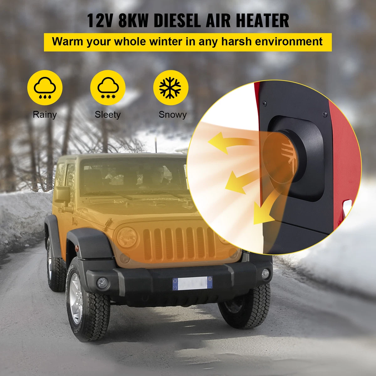 8KW 12V Diesel Standheizung Luftheizung Heizung Auto Air Heater PKW LKW LCD  | eBay