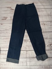 Calvin Klein Jeans Women's 10 Blue High Rise 90s