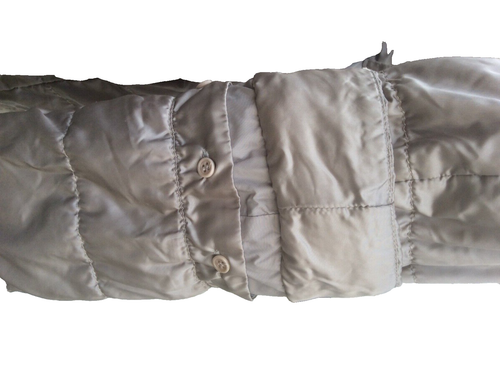 Max Mara Reversible Down Coat 8UK/US6 Beige 94860316 Authentic hooded Belt Long - Picture 15 of 24