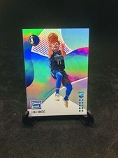 Luka Doncic RC Insert Panini Basketball Rare Rookie Card Mavs Silver Blue Black