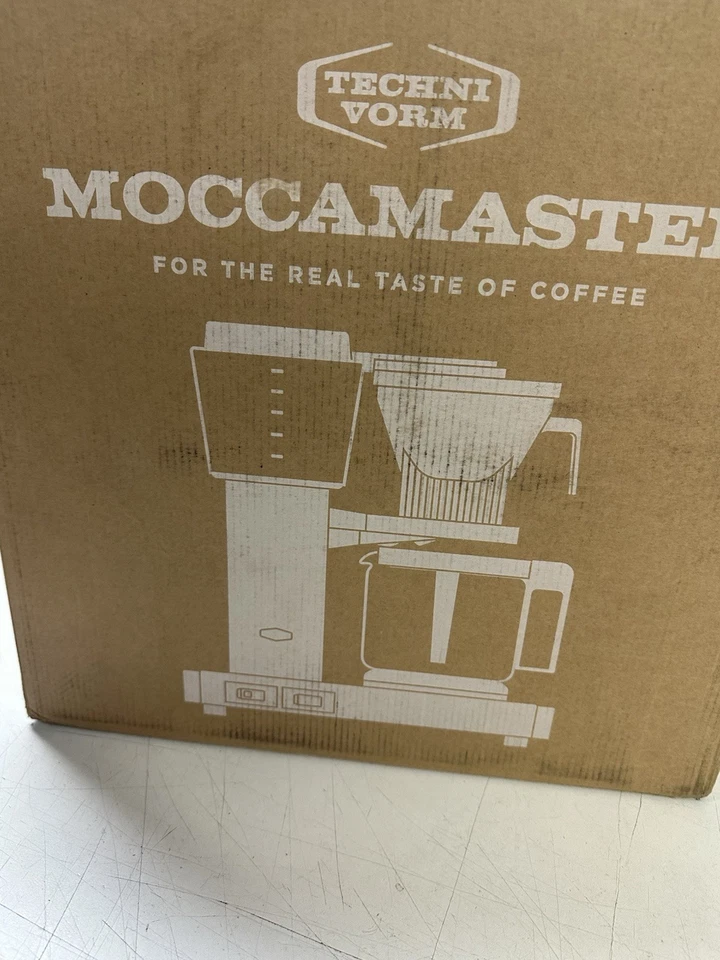 Technivorm MOCCAMASTER  KBGV Coffee Maker Machine Brushed Silver IMPERFECT 53940 - Image 2 of 4