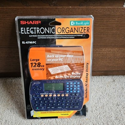 Vintage Sharp EL-6790PC elektronischer Organizer 
