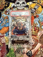 One Piece Blackbeard Manga OP09 OP09-093 PSA 10 English