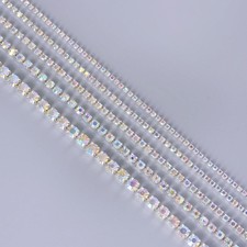 Perlina A Crimpare In Argento Sterling 925, Tubo A Crimpare In Argento