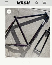 mash sf All Road frameset Only Frame,Fork,Headset Size Small 54.5 Top Tube