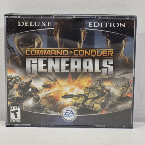 Command & and Conquer Generals Deluxe Edition PC Video Game w/ Zero Hour - Picture 1 of 4