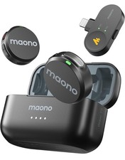 Maono Wireless Lavalier Microphone for iPhone 14 and Below, Lightning