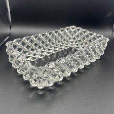 Vintage Fostoria American Clear Glass Rectang...