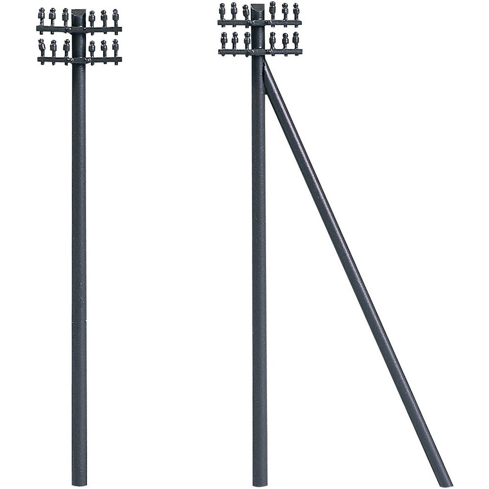 Auhagen  41204 Telegrafenmasten, 12er Set Bausatz