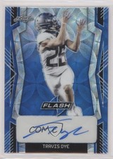2022 Leaf Flash Blue Kaleidoscope /20 Travis Dye #BA-TD1 Auto 0q1p