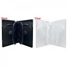 6 Disc DVD Cases 22MM 6 DVD Lot