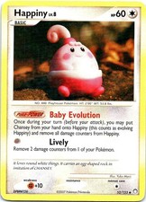 Happiny 52/123 Uncommon Mysterious Treasures Pokemon Hp on eBay