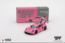 MINI GT 1/64 1052 Porsche 911 GT3 R 77 2024 IMSA Road America AO Racing New
