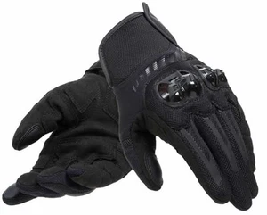 Dainese Mig 3 Air Textile Gloves - Black Motorcycle Motorbike