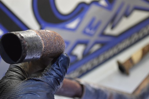 ED12 STOCK EXHAUST HEADER PIPE 04 KAWASAKI PRAIRIE 360 KVF 4X4 ATV FREE SHIP AWC - Picture 17 of 19