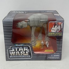 Vintage Star Wars Action Fleet Imperial AT-AT Walker Galoob 1996 Micro Machines
