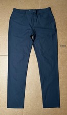 Vuori Men  s 32x32 Meta Slim Fit Chino Stretch Commuter Gray Pants