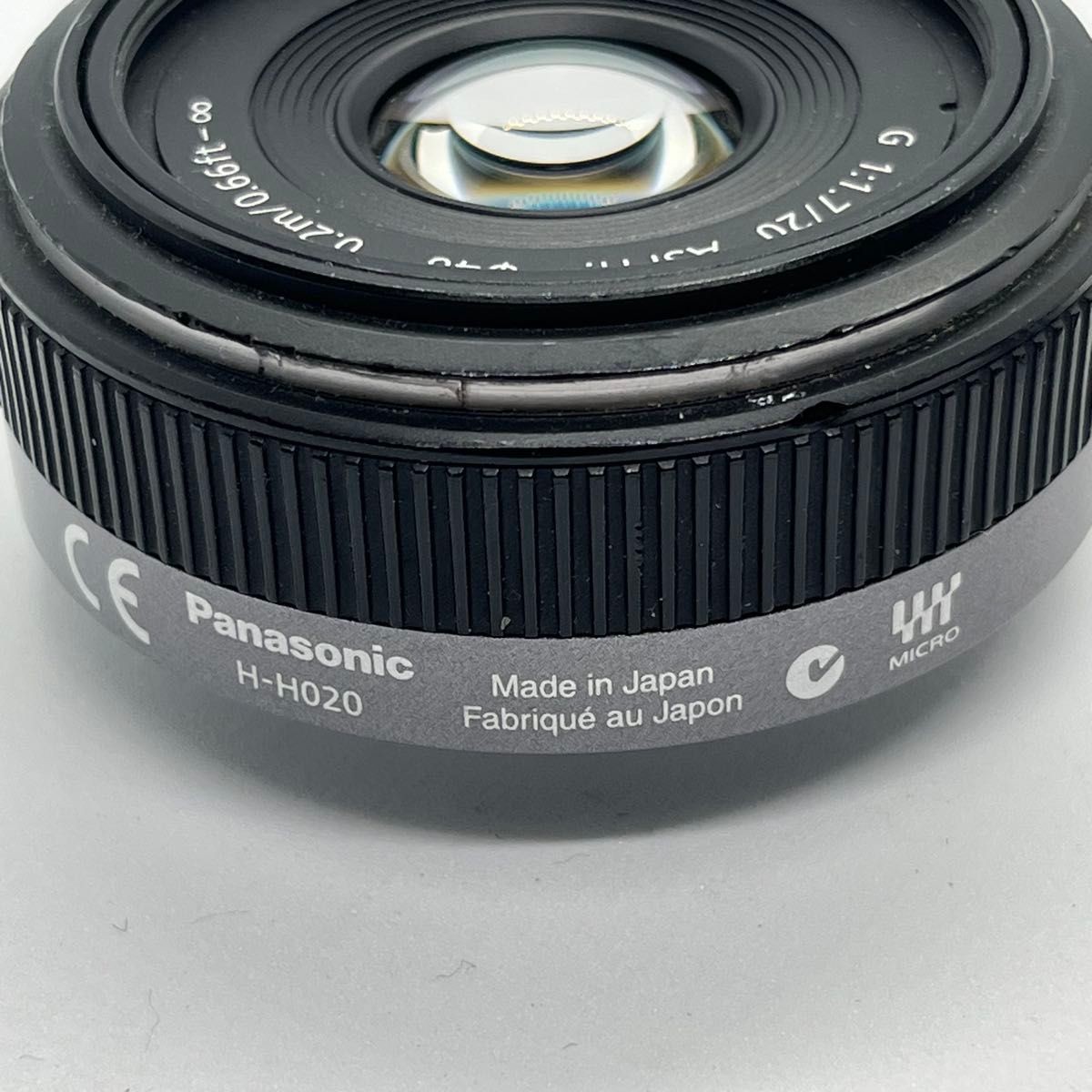 Panasonic LUMIX G 20mm F/1.7 ASPH Lens H-H020 Gray | eBay