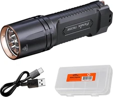 Fenix TK35R 5800 Lumen Tactical Flashlight with UV Light, USB-C Rechargeable Hig