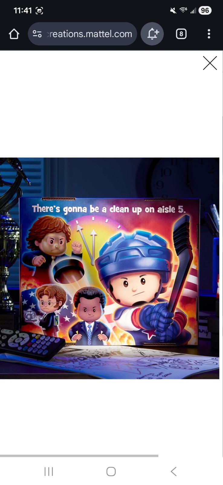 Little People Collector Set - The Office - THREAT LEVEL MIDNIGHT Set - Sealed