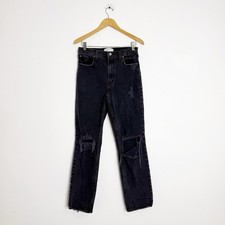 Abercrombie  Fitch The 90s Straight Ultra High Rise Jeans Size 6R / 28