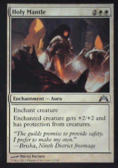Holy Mantle - Gatecrash: #17, Magic: The Gathering Nm C265