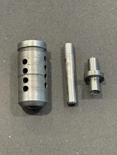 Unmarked Bullet Lube Sizer Die .257” With Top Punch From Ideal/Lyman Lubrisizer